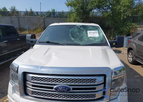 2014 Ford F-150 Platinum из США, поврежденный, VIN 1FTFW1ET7EFB69549